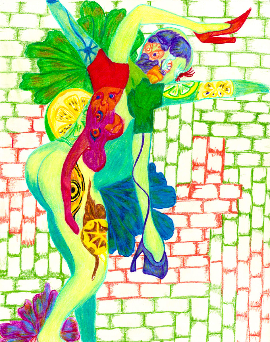 dancing on the wall